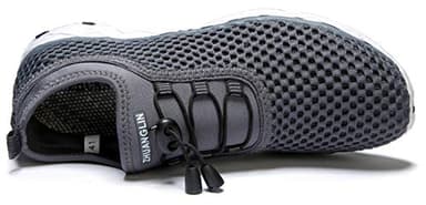 Zhuanglin Men's Quick Drying Aqua Water Shoes,3-Second Drainage & All-Terrain for Swimming,Hiking,Yoga - Image 4