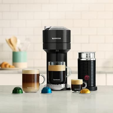 Nespresso Vertuo Next Premium Coffee and Espresso Maker by Breville with Aeroccino Milk Frother - Image 4