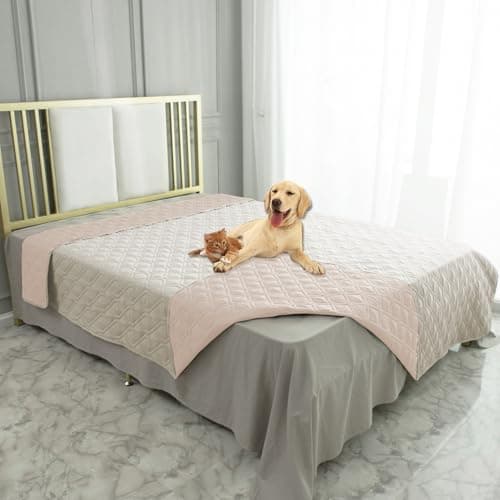Ameritex Waterproof Dog Bed Cover Pet Blanket for Furniture Bed Couch Sofa Reversible - Image 1