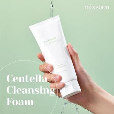 mixsoon Centella Cleansing Foam 5.07 fl oz/ 150ml,Low pH cleansing foam for soothing and moisturization - Image 2