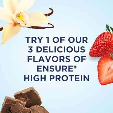 Ensure High Protein Milk Chocolate Nutrition Shake With Fiber | 24 Pack - Image 4