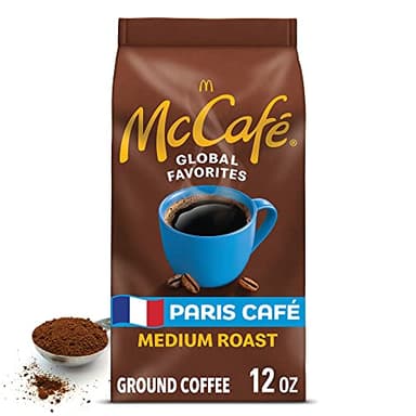 McCafe Paris Café, Ground Coffee, Medium Roast, 12oz Bag - Image 1