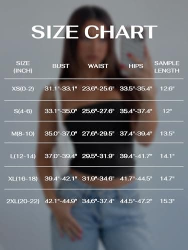 REORIA Women Sexy Tube Top Summer Y2K Double Lined Strapless Backless Sleeveless Crop Tank Top 2025 Going Out Outfits Black Small - Image 6