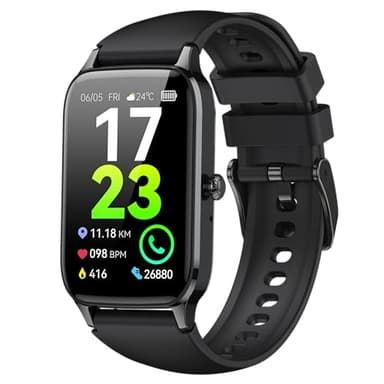 Smart Watch (Answer/Make Call), 2025 New Fitness Tracker for Men Women 1.57” HD Fitness Watch, Heart Rate/Sleep Monitor/Pedometer/Calories, 113+ Sports IP68 Waterproof Activity Tracker for Android iOS - Image 1