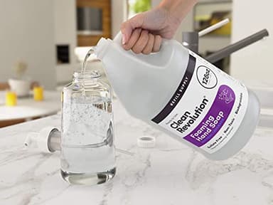 Clean Revolution Foaming Hand Soap Refill Supply Container. Ready to Use Formula. Natural Lavender Fragrance, 128 Fl. Oz - Image 4