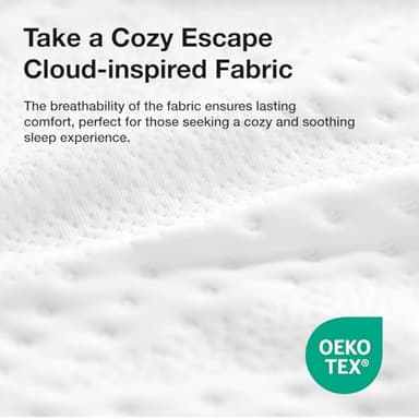 Novilla Twin Mattress, 6 Inch Twin Bed Mattress for Kids, Gel Memory Foam Mattresses for Cooling Night Sleep & Pressure Relief, CertiPUR-US Certified - Image 5