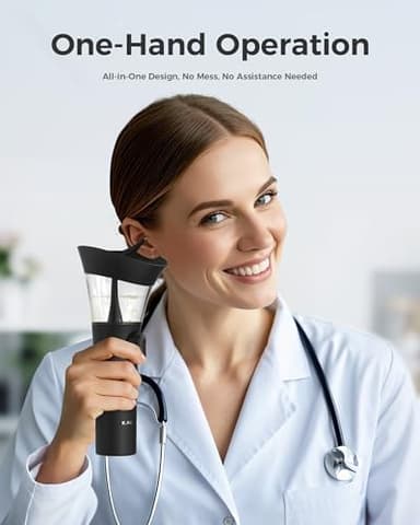 KAUGIC Manual Ear Wax Cleaner – Safe, Comfortable & Easy to Use Seamless One-Hand Operation - Image 2