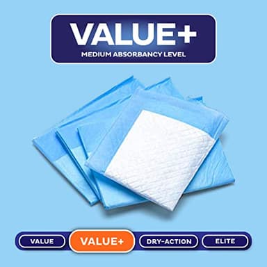 Chucks Pads Variety Pack - 3 Sizes - (17X24", 23X36", 30X36") - 15 Disposable Underpads - The Right Size for Every Need - Make Traveling Easy - Sample Our Range of Sizes or Pack Them for Your Trip! - Image 8