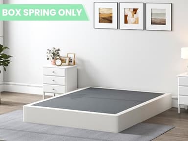 QEROMY 9 Inch High Profile Box Spring, Sturdy Metal Frame Mattress Foundation, Easy Assembly, Quiet & Noise-Free, Queen Size - Image 8