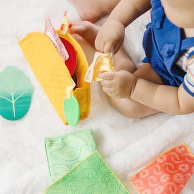 Melissa & Doug Multi-Sensory Soft Taco Fill & Spill Infant Toy - Sensory Toys For Babies, Baby Taco Toy, Baby Toys For Ages 6 Months And Older - Image 6