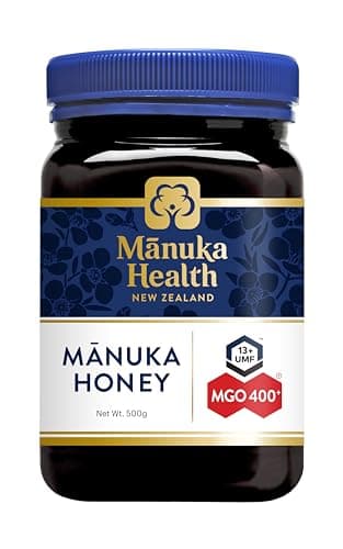 Manuka Health UMF 13+/MGO 400+ Manuka Honey (500g/17.6oz), Superfood, Authentic Raw Honey from New Zealand - Image 1
