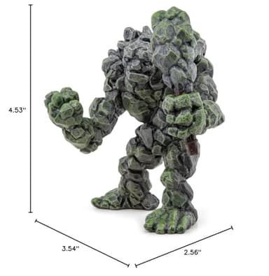 Papo - Stone Golem - Realistic Figurine - for Ages 3+ - Fantasy Collection - Hand Painted - Highly Detailed - Durable and Educational - Gift Idea - Collectable - Stone Golem - Fantasy Creature - Image 8