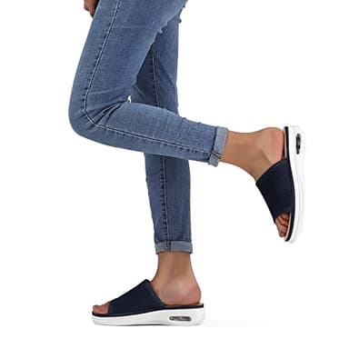 mysoft Women's Summer Walking Sandals Air Cushion Support Platform Ankle Strap Shoes Comfortable Casual Wedge Sandals - Image 7