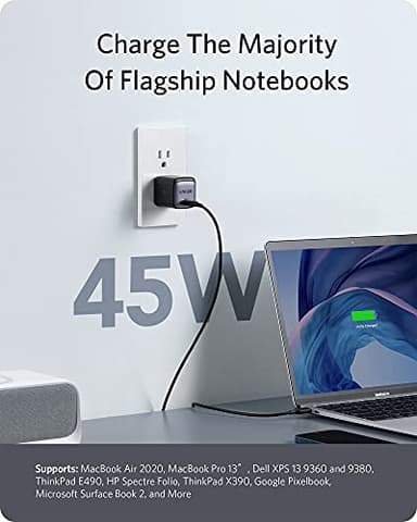 Anker USB C Charger, 713 Charger (Nano II 45W), GaN II PPS Fast Compact Foldable Charger for MacBook Pro, Galaxy, iPhone 15, Steam Deck, and More - Image 4
