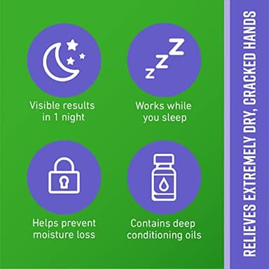 O'Keeffe's Working Hands Night Treatment Hand Cream and Healthy Feet Night Treatment Foot Cream, 7 Ounce Tube - Image 3