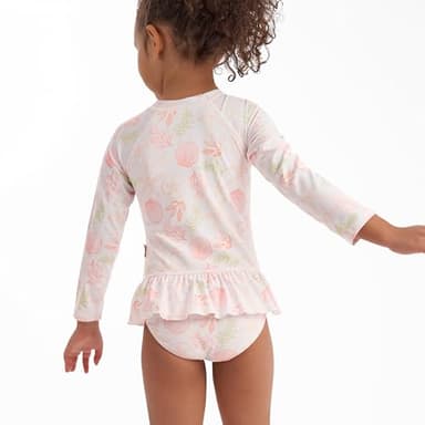 Gerber Toddler Girls' Rashguard, Shells, 5T - Image 6