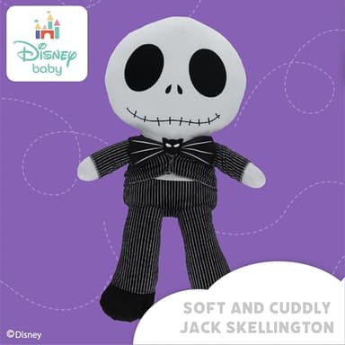 KIDS PREFERRED Disney Baby Tim Burton The Nightmare Before Christmas Jack Skellington Stuffed Animal, Jumbo Minky Fabric Halloween Plushies Kids Toys - Image 5