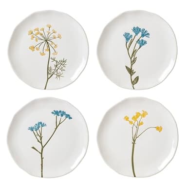 Lenox 896639 Wildflowers Tidbit Plates, Set of 4 - Image 1