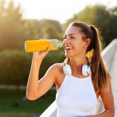 Zukro Glass Water Bottles with Lids 18 oz, 10 Pack Reusable Juice Bottles With Stainless Steel Airtight Cap for Juicing, Leak Proof Clear Drinking Jar Beverage storage container for Fridge, BPA Free - Image 8