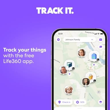 Tile by Life360 Essentials - Bluetooth Trackers & Item Locators for Keys, Wallets, Remotes & More; Easily Find All Your Things. Both iOS and Android Compatible. 4-Pack (Mates/Slim/Sticker) - Image 5