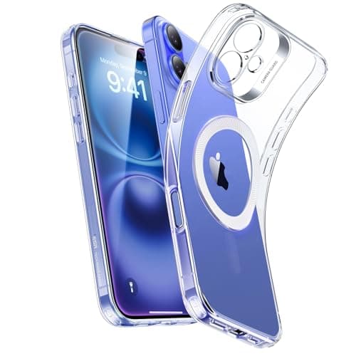 ESR for iPhone 16 Case, Compatible with MagSafe, Camera Protection, Shockproof Thin Cover, Resists Yellowing and Scratches, Magnetic Phone Case for iPhone 16, Zero Series, Clear - Image 1
