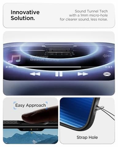 Spigen for iPhone 17 Pro Max Case, Liquid Air [TPU Covered Camera Control] [No Magnet Ring] [Military-Grade Protection] - Matte Black - Image 7
