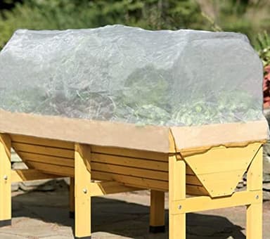 Agfabric Garden Netting 6.5'x15' Insect Pest Barrier Bird Netting for Garden Protection,Row Cover Mesh Netting for Vegetables Fruit Trees and Plants,White - Image 6