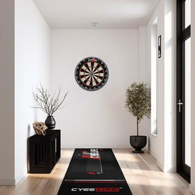 CyeeLife Darts Mat,297 X 66cm Professional Non Slip Carpet Mats for Floor and Dart Tips Protection,Black - Image 7