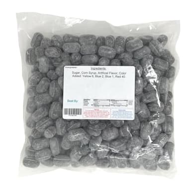 YANKEETRADERS Licorice Hard Sanded Candy Drops, 40 Oz. Bulk Bag - Image 3
