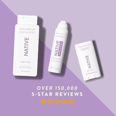 Native Whole Body Deodorant Spray Contains Naturally Derived Ingredients, Deodorant for Women & Men | 72 Hour Odor Protection, Aluminum Free with Coconut Oil and Shea Butter | Lilac & White Tea - Image 6