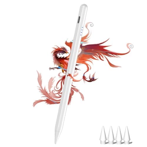 Stylus Pen for iPad 10th&a16, Fast Charge for ipad Pencil with Palm Rejection, Active Pen Compatible with (2018-2025) Apple iPad 6/7/8/9/10/11(A16), iPad Pro 11"/12.9"/M4, Mini 5/6, Air 3/4/5/M2/M3 - Image 1