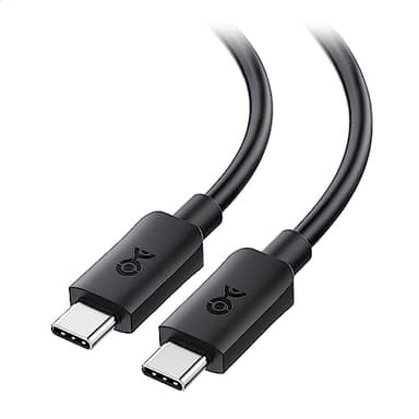 Cable Matters 20Gbps USB C to USB C Monitor Cable - 6ft / 1.8m, Supports Up to [8K@30Hz / 4K@120Hz Video, 240W Charging, 20Gbps Data Transfer], USBC Video Cable, Works with CarPlay, Android Auto - Image 1