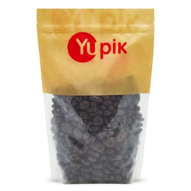 Yupik Dark Chocolate Pecans, 60% Cacao, 2.2 lb (35.2 oz), Kosher, Chocolate Nuts, Pecans Dipped in Rich Dark Chocolate, Crunchy & Smooth, Chocolate Candy, Sweet Snack, Ideal for Baking & Decorating - Image 1
