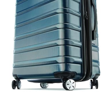 Samsonite Omni 2 28-Inch Large Checked Hardside Luggage with 360° Spinner Wheels - Scratch Resistant Hardshell - TSA Lock - Expandable Polycarbonate Shell for Lightweight Travel - Nova Teal - Image 4