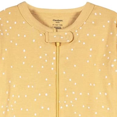 Gerber Unisex-Baby 2-Pack Footed Pajamas, Safari - Image 5