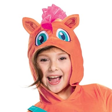 Disguise Sunny Starscout Costume for Kids, Official My Little Pony Hooded Jumpsuit Costume, Child Size (4-6x) - Image 4