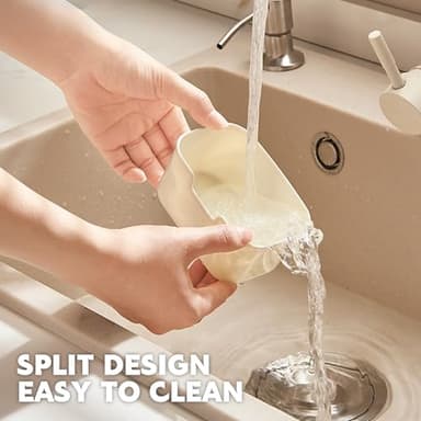 Divided Serving Tray with Lid and Handle,8 Compartments Snacks Box,Snack Fruit Tray,Veggie Tray,Portable Platter for Candy Fruits Nuts Snack Party Entertaining Picnic(2 PCS) - Image 5