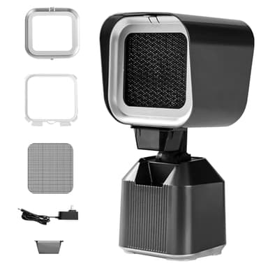 Yisowy Portable Range Hood, Retractable Desktop Exhaust Fan with 2-Speed Settings, Detachable 3 Layer Aluminum Filter & Oil Collection Cup, Compact for Kitchen, Indoor Barbecues, or RV Cooking - Image 1