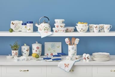 Lenox 824646 Butterfly Meadow Serve & Store Container, Small Container 6.25"D x 2.75"H - Image 4