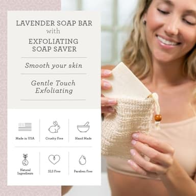 Lizush Luxury Spa Gifts for Women - 15 Piece Lavender Gifts for Her, Gift Baskets for Women, Body Care Set for Mom, Birthday Box, Self Care Spa Kit For Wife - Handmade in the USA - Image 7