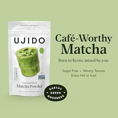 Ujido The Path of Zen Japanese Matcha Green Tea Powder Ceremonial Blend (2 oz) - Image 7