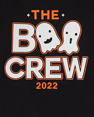 The Children's Place baby girls Family Matching Christmas Holiday Sets, Snug Fit 100% Cotton, Pajama Set, Hlwm Boo Crew, 5 US - Image 3