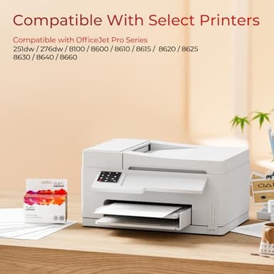 ejet 950XL and 951XL Ink Cartridges Combo Pack Compatible for HP 950 951 Ink Cartridges Combo Pack Use for OfficeJet Pro 8600 8610 8615 8620 8625 8100 8630 8660 276DW 251DW, Black Cyan Magenta Yellow - Image 2