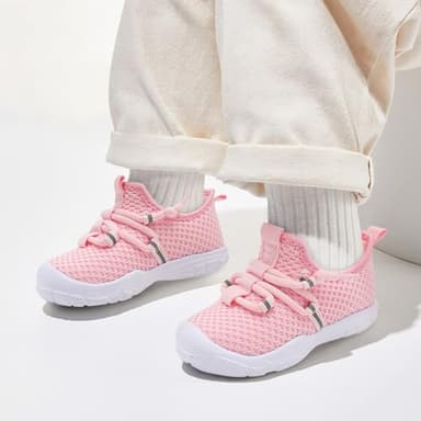 Centipede Demon Toddler Shoes Boys Girls Barefoot Shoes Kids Baby Breathable Walking Running Shoe Slip on Sneakers Lightweight Outdoor Athletic Tennis Shoe 4.5 Toddler Pink - Image 6