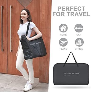 ANGELBLISS 3 in 1 Baby Bassinet, Rocking Bassinets Bedside Sleeper, One-Second Convert Travel Portable Bassinet Newborn Baby (White) - Image 6