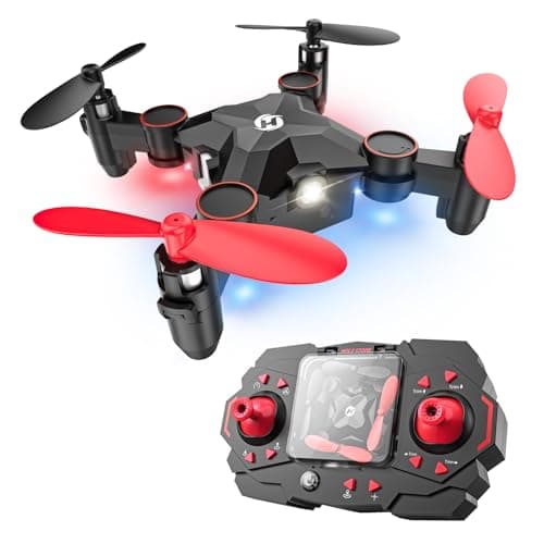 Holy Stone HS190 Foldable Mini Nano RC Drone for Kids Gift Portable Pocket Quadcopter with Altitude Hold 3D Flips and Headless Mode Easy to Fly for Beginners - Image 1