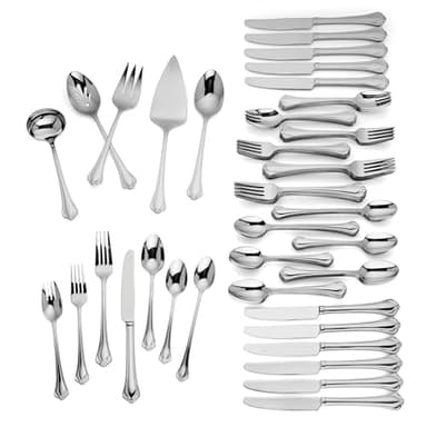 Lenox 892282 Alcott 89-Piece Flatware Set - Image 1