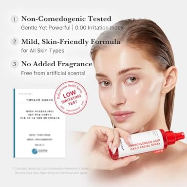 medicube Power Soothing Spray, Hypochlorous Acid Spray For All Skin Types, Delicate Skin Daily Solution & Post-Sun Care, HOCI Facial Mist for Soothing & Calming , Korean Skincare, 4.22 fl.oz - Image 7