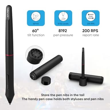 Drawing Tablet with Screen XPPen Artist 22R pro Computer Graphics Tablet 120% sRGB with Battery-Free Stylus Full-Laminated Technology, 21.5 inch Pen Display with 20 Shortcut Keys & 2 Red Dial(Black) - Image 5