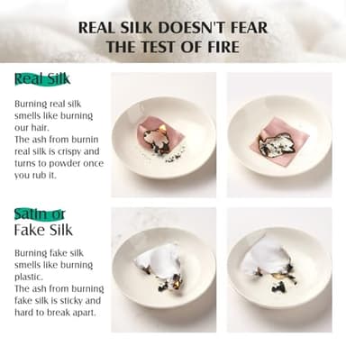 YFONG 100% 22 Momme Mulberry Silk Bonnet for Sleeping Women, Larger Double Layer Silk Hair Wrap for Curly Short Long Hair, Non-Slip Sleep Cap Turban with Elastic Tie Band for Hair Care, Pink - Image 8